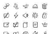 Media Controls Icons, an Outline Icon by Brickclay (Thumbnail 9 of 11)