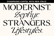 Champagne Cartel, a Serif Font by Tropical Type (Thumbnail 1 of 18)