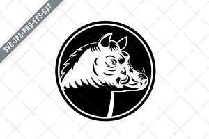 Razorback Feral Pig Head SVG DXF