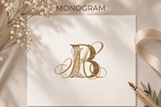 MB BM Wedding Monogram Logo, a Branding & Logo Template by LogoAV (Thumbnail 5 of 6)