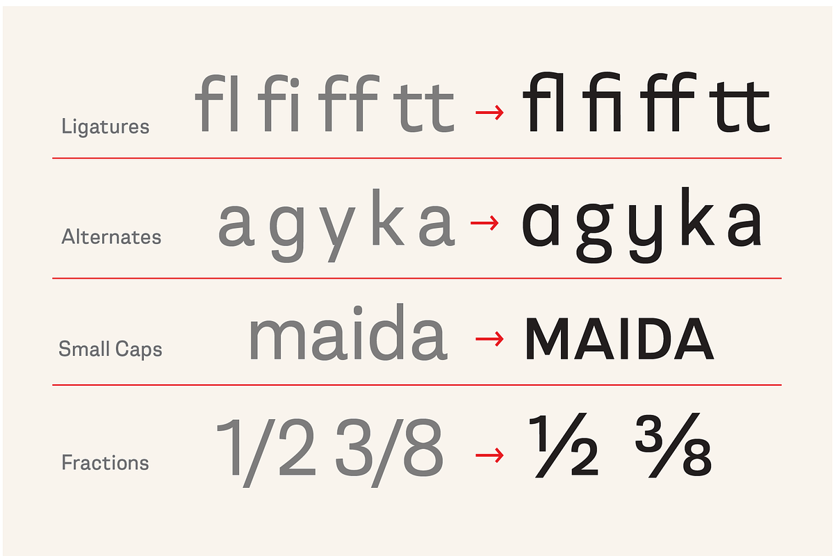 Berna, a Font by Untype (Photo 8 of 12)