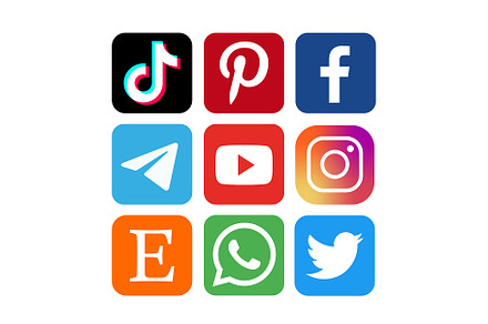 Social Media icons essential pack