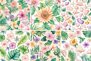 Summer Digital Paper, a Pattern Graphic by Digital Artistic99 (Thumbnail 3 of 7)