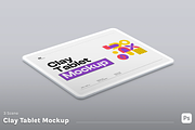 Tablet Mockup - Front & Perspective, an iPad Mockup by graphicsauce (Thumbnail 1 of 5)