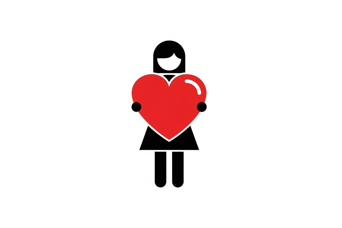 Cute Love Girl Silhouette Bundle, an Illustration by Designs_River (Photo 40 of 53)