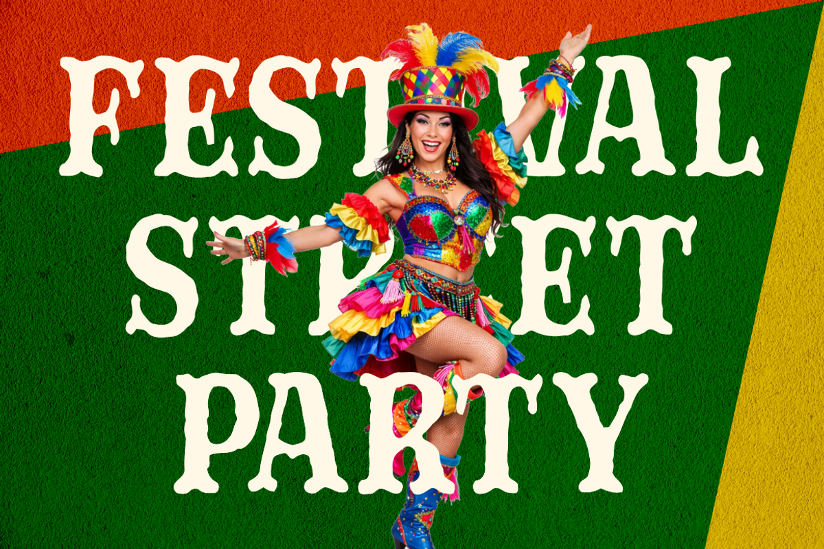 Carnival Street Rough Classic Displa, a Serif Font by PutraCetol Studio (Photo 2 of 5)