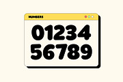 Caphole - Chunky Bold Font, a Sans Serif Font by Graptail (Thumbnail 12 of 15)