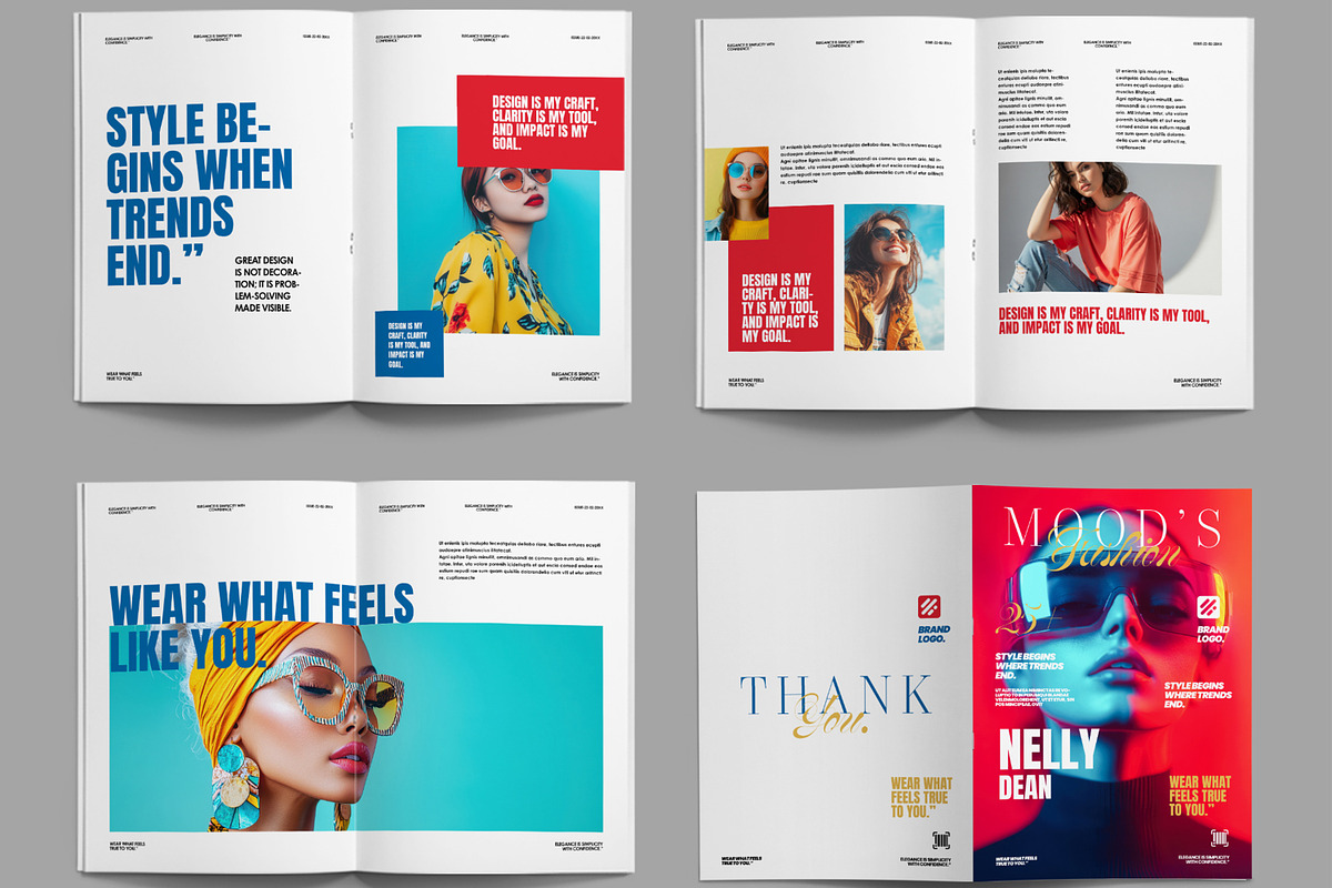Modern Fashion Magazine, a Magazine Template by ContestDesign (Photo 3 of 3)