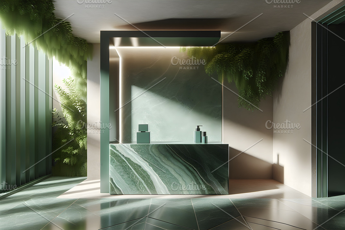 10 3D marble stone podium Bundle, a Background Photo by zahidhossainalif (Photo 9 of 11)