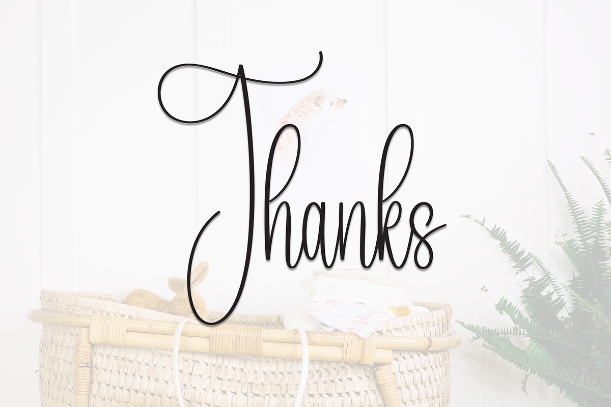 Baby Boho | Script Font, a Blackletter Font by Scratchones (Photo 9 of 9)