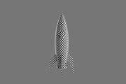Spaceship rocketship cartoon simple, a Cars & Vehicle 3D Model by CGTech (Thumbnail 11 of 15)
