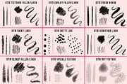 Folksy Textured Procreate Brushes, a Brush Add-On by On the Mark Designs (Thumbnail 2 of 9)