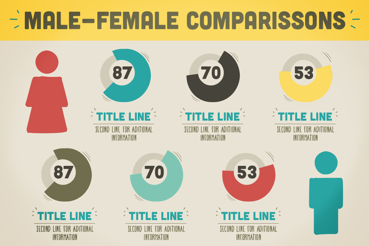 Infographic Elements & Graphs, an Outline Icon by plaxtico (Photo 3 of 12)
