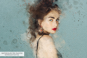 Watercolor Painter Photoshop Actions