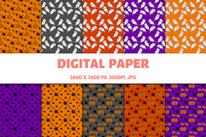 Halloween Seamless Pattern 6