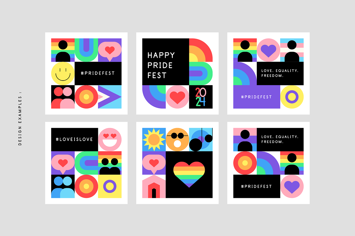 Pride Fest. Graphic pack., a Graphic by V2.GRAPHICS (Photo 8 of 9)