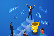 Isometric Internet Online Earnings, a Finance Illustration by TAlex (Thumbnail 7 of 7)