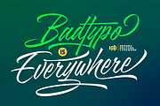 Azkia Script - 1200+ Glyphs, a Script Font by Hendra Pratama (Thumbnail 10 of 12)
