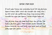 Marshmallow Cupcake, a Script Font by Kristy Hatswell (Thumbnail 4 of 5)