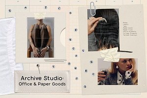 Archive Studio: Office & Paper Goods, an Object Graphic by Lidberia