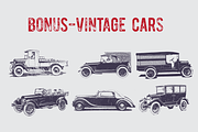 Vintage Pack-Promo 60% off, a Font by Jadugar Design Studio (Thumbnail 5 of 15)
