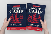 Night Camp Flyer, a Flyer Template by Annora Studio (Thumbnail 4 of 5)