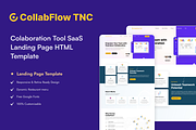 CollabFlow - Landing Page Template, a HTML Template by TNCFlow (Thumbnail 1 of 5)