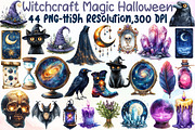 Witchcraft Magic Halloween Clipart, an Illustration by Sublimation Artist (Thumbnail 1 of 6)