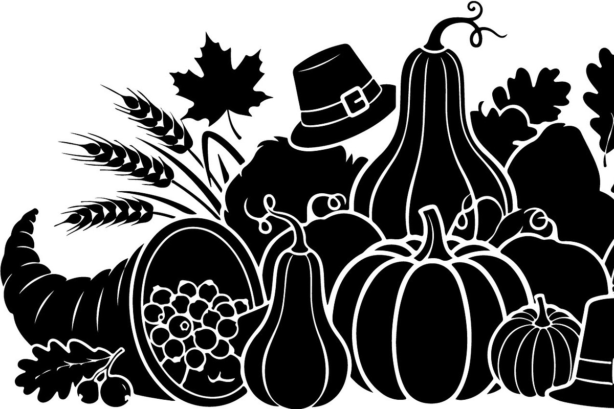 Thanksgiving Harvest SVG Bundle, an Illustration by Designs_River (Photo 25 of 48)