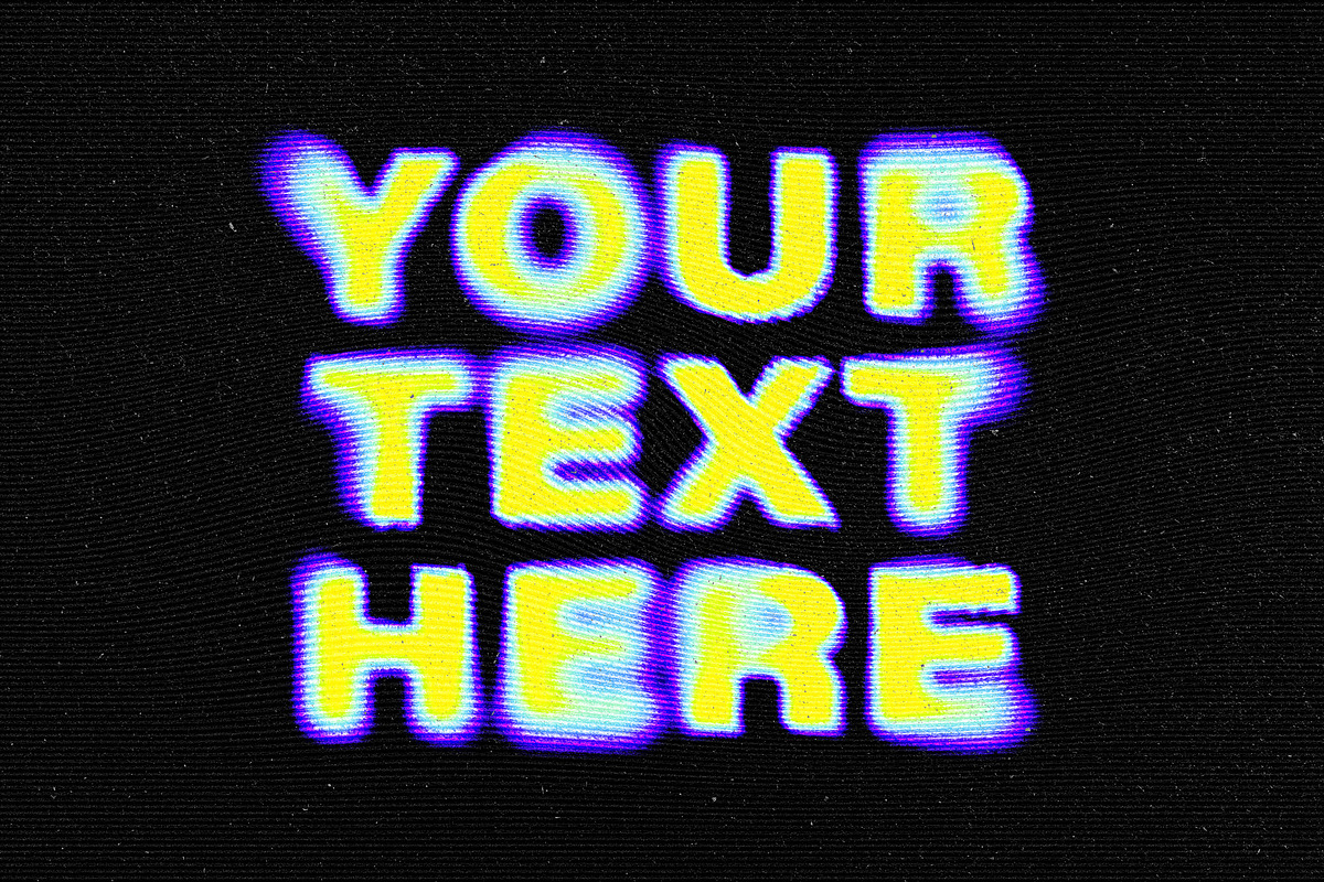 Wave Halftone Text Effect, a Layer Style Add-On by Design Squad (Photo 6 of 7)