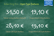 Kidwriting Pro, a Font by Corradine Fonts (Thumbnail 8 of 12)