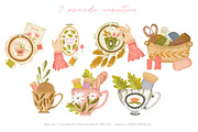 Embroidery lover clipart set, an Object Illustration by Yelloo Fish (Thumbnail 4 of 10)