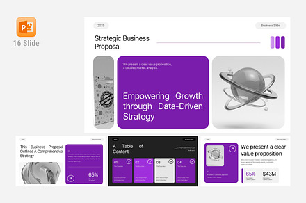 Modern Business Proposal Pitch Deck