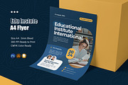 Edu Institute Flyer, a Flyer Template by Esensifiksi.studio (Thumbnail 1 of 2)