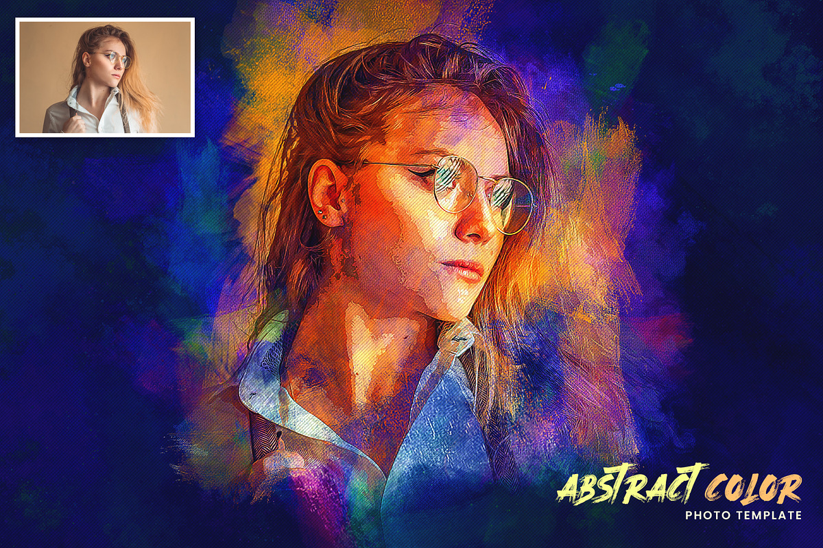 Abstract Color Art Photo Template, a Templates & Theme by U_Design (Photo 11 of 23)