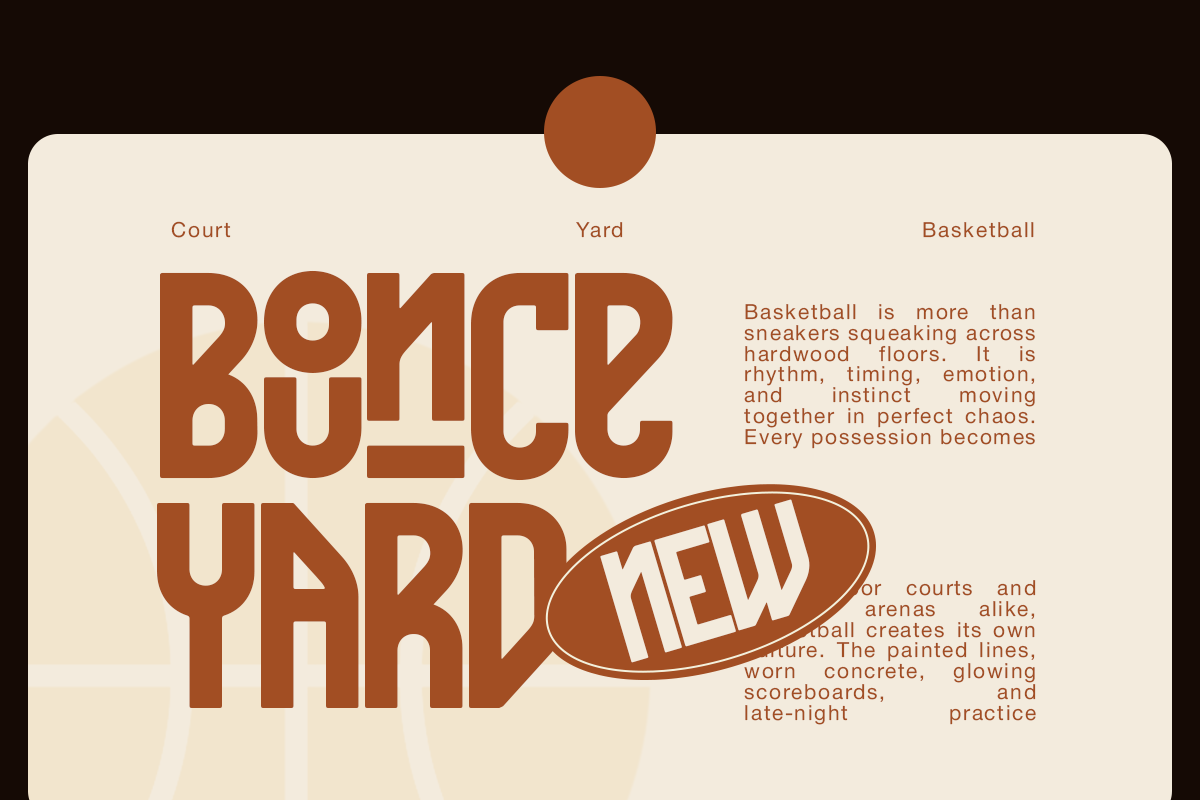 Black Roane - Condensed Sport Font, a Sans Serif Font by Pandeka Studio (Photo 3 of 9)