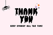 Retro Halloween Font, a Handwritten Font by Dm Studio (Thumbnail 7 of 7)