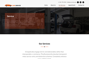 Car Service Center HTML Template