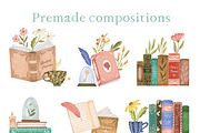 Reading time clipart digital papers, an Object Illustration by Yelloo Fish (Thumbnail 8 of 13)