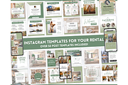 Instagram Post Templates for Airbnb, a Social Media Template by Templatables (Thumbnail 12 of 12)
