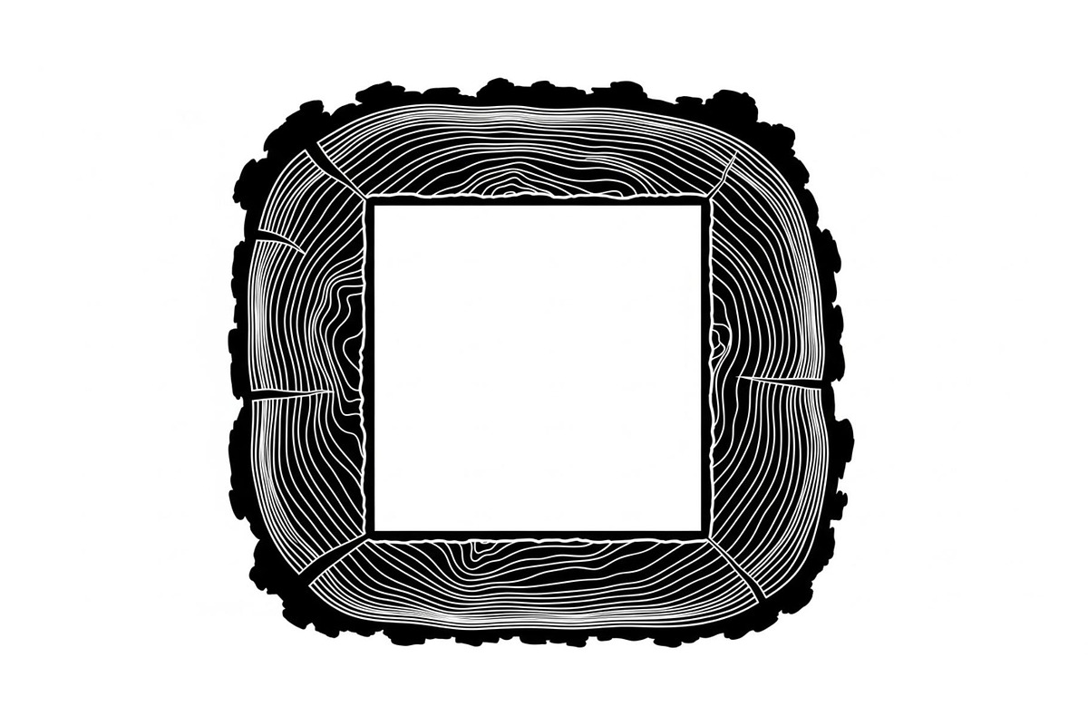 Rustic Wood Slice Frame Bundle, an Illustration by yasushie (Photo 23 of 31)