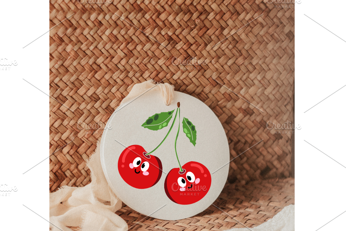Fruit Friends clipart, an Icon by Oleksandra Illustrates (Photo 11 of 12)