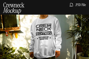 Crewneck Mockup, a Shirt Mockup by Simetrica Labs