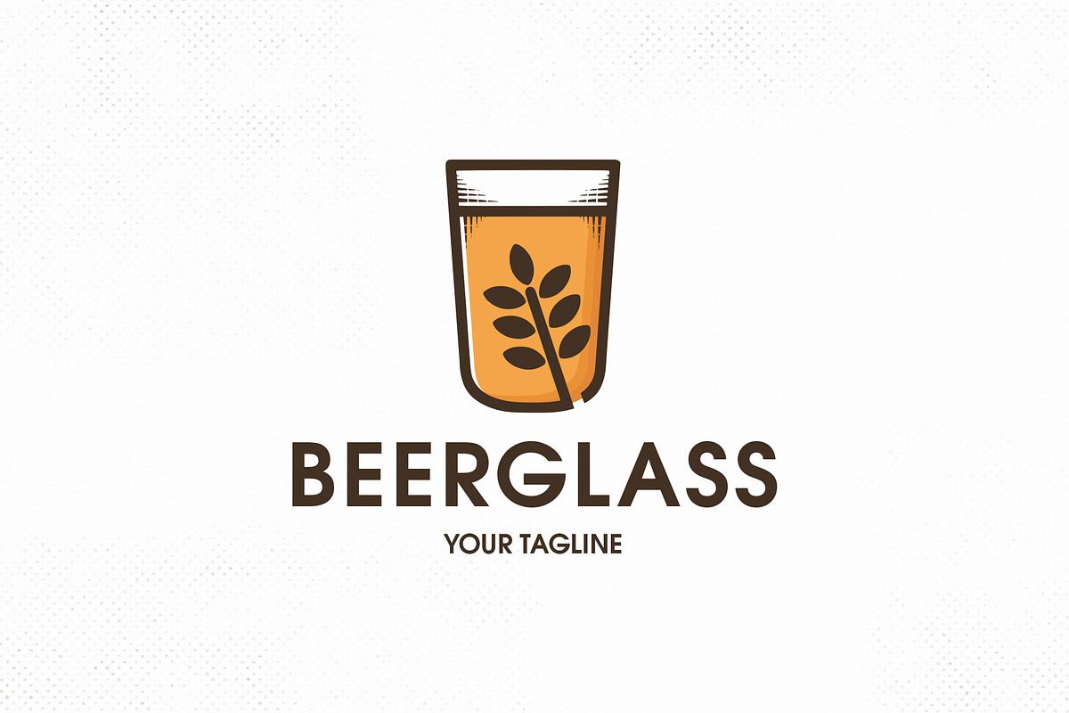Beer Glass Vector Logo Template, a Branding & Logo Template by vectorwithin (Photo 1 of 3)