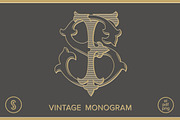 FS Monogram SF Monogram, an Illustration by Shuler Studio (Thumbnail 1 of 6)