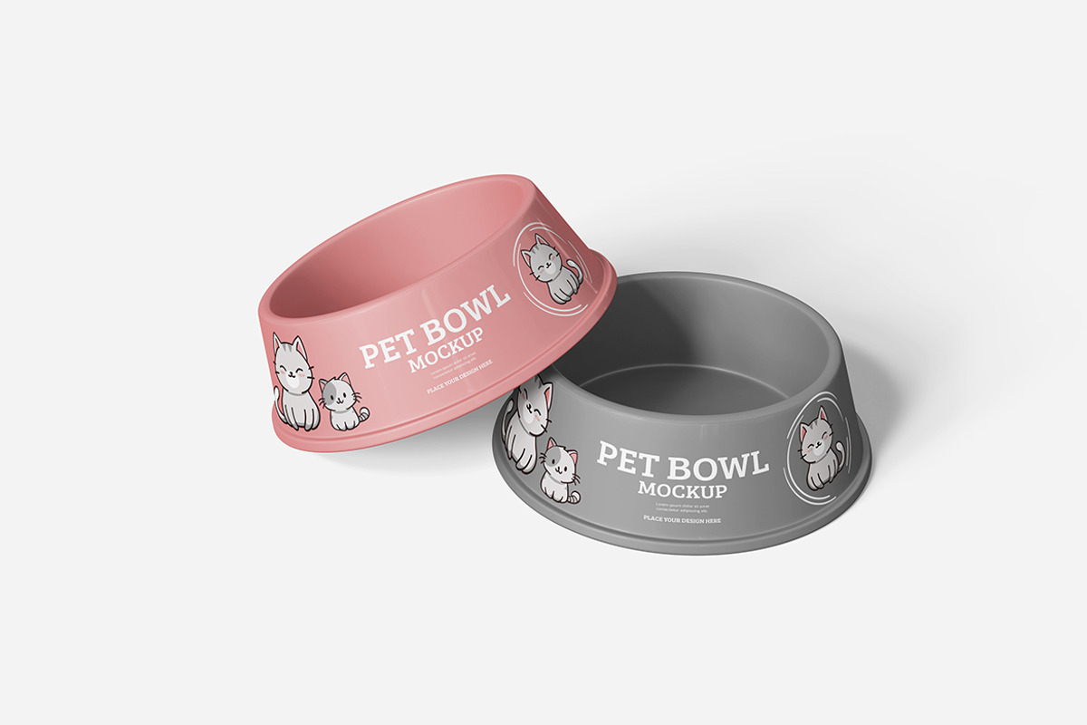 Pet Bowl Mockup, a Product Mockup by Indah (Photo 6 of 6)