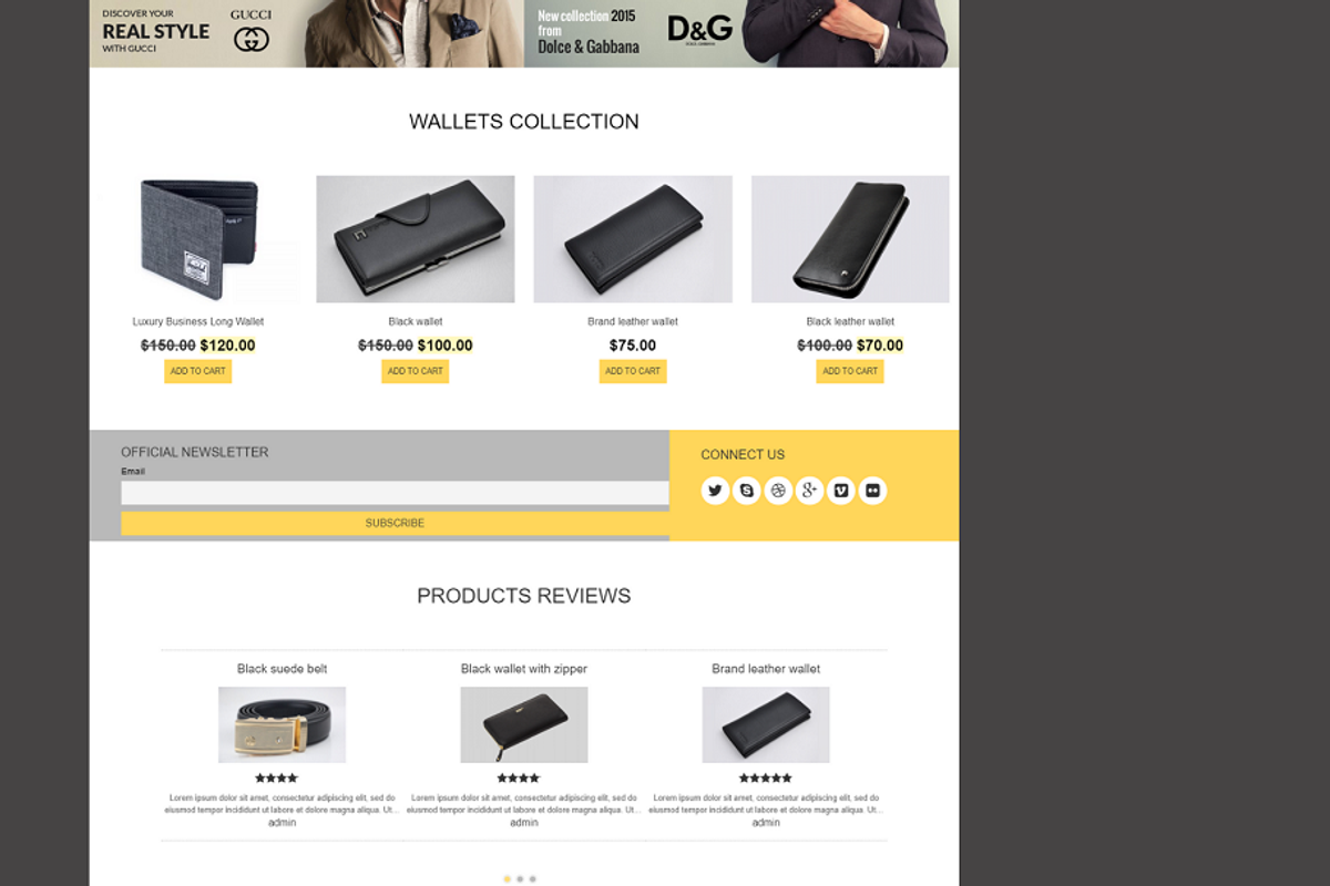 Stylishness - WP eCommerce Theme, a WordPress Template by Ordasoft (Photo 3 of 3)