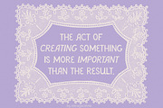 Lily Dusk whimsical display typeface, a Handwritten Font by alenaganzhela (Thumbnail 4 of 11)