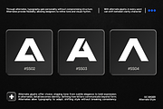 GC Bager - Futuristic Sans, a Sans Serif Font by Glyphonic (Thumbnail 9 of 15)