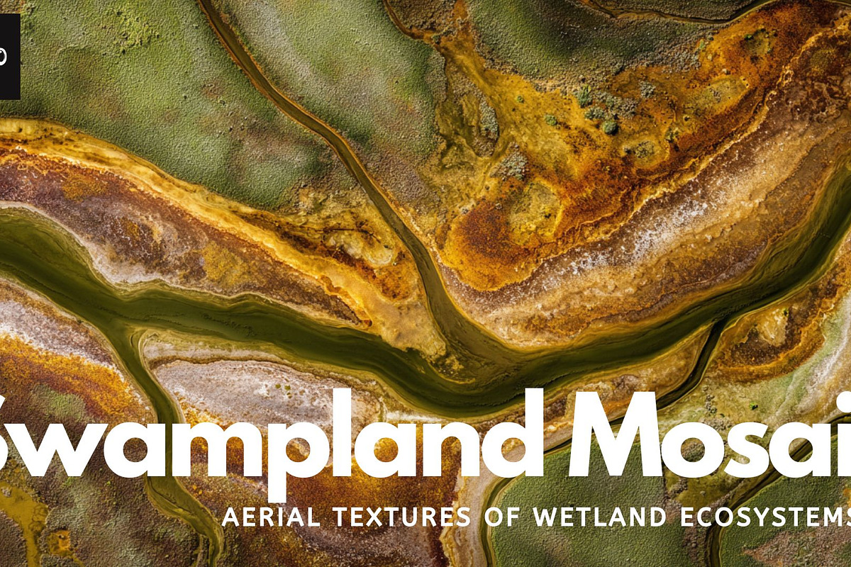Swampland Mosaic – Aerial Textures, a Nature Photo by Virgo Studio (Photo 1 of 6)